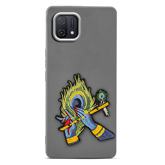 Divine Embroidered Back Case for Oppo A16K