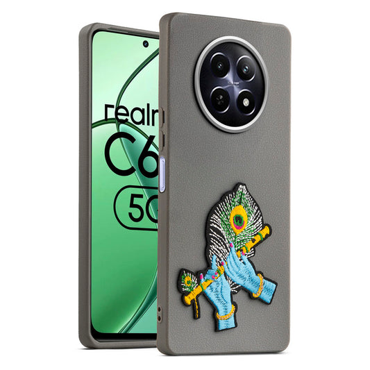 Divine Embroidered Back Case for Realme C65 5G