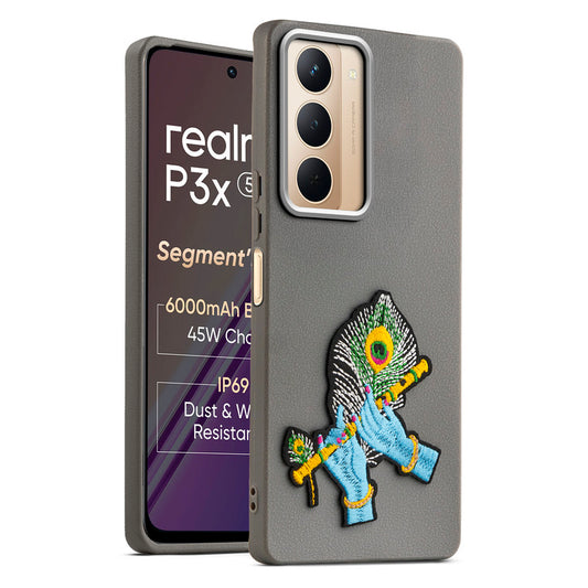 Divine Embroidered Back Case for Realme P3x 5G