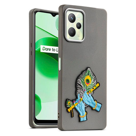 Divine Embroidered Back Case for Realme C35