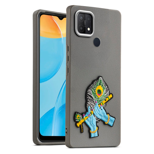 Divine Embroidered Back Case for Oppo A15