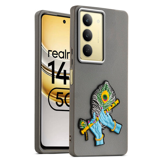 Divine Embroidered Back Case for Realme 14x 5G