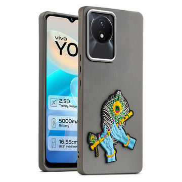 Divine Embroidered Back Case for Vivo Y02