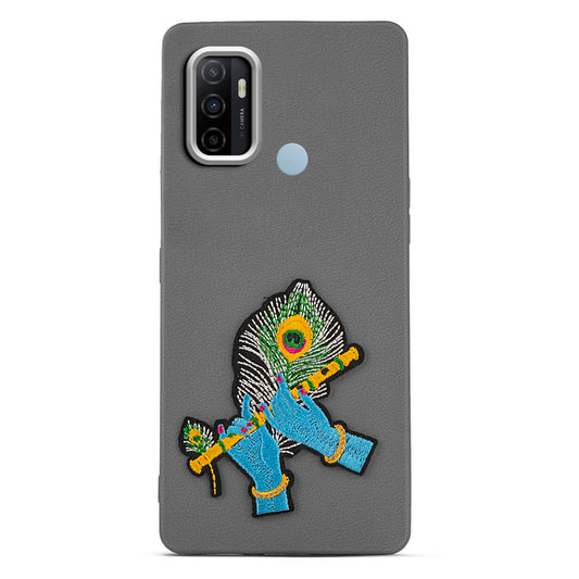 Divine Embroidered Back Case for Oppo A53 4G