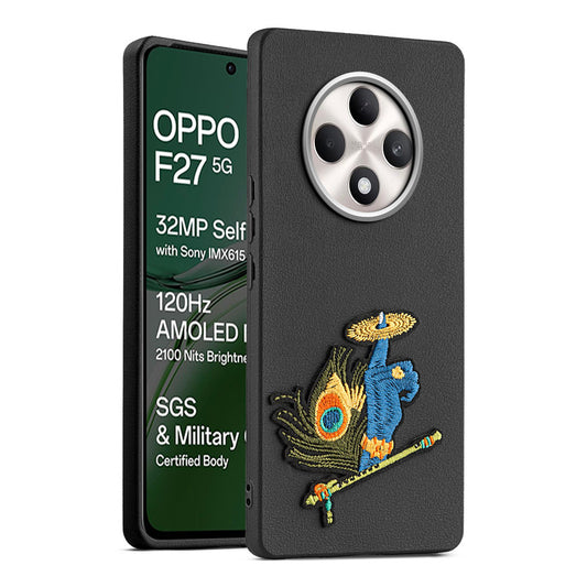 Divine Embroidered Back Case for Oppo F27 5G