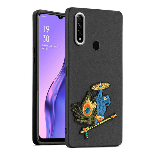 Divine Embroidered Back Case for Oppo A31