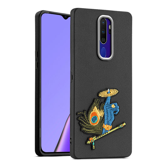 Divine Embroidered Back Case for Oppo A9 2020