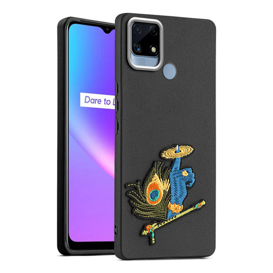 Divine Embroidered Back Case for Realme C25