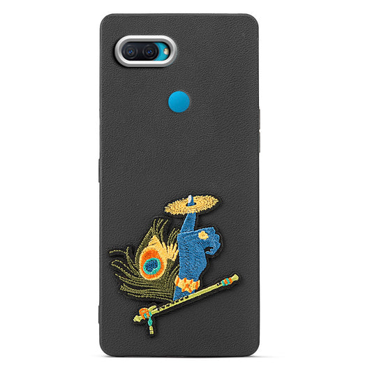 Divine Embroidered Back Case for Oppo A12