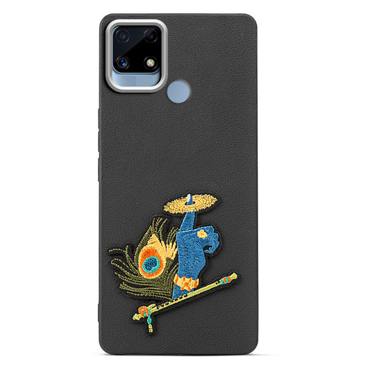 Divine Embroidered Back Case for Realme C25