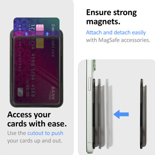 MagSafe Hard Wallet , Slim Card Holder