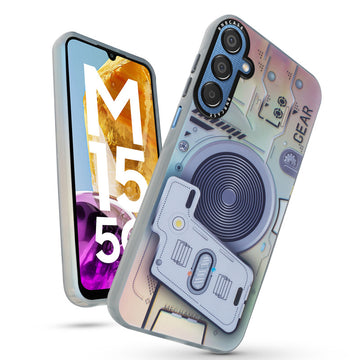 Rainbow Circuit Print Hard Case For Samsung M15 5G