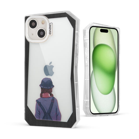 Creative Art Printed With Camera Protector Back Cover Apple iPhone 15 Plus