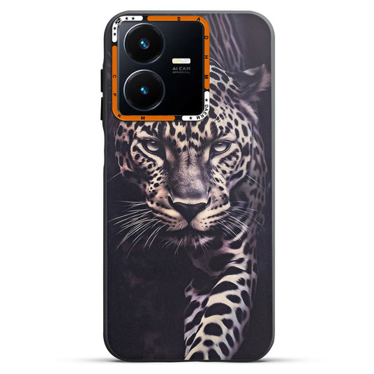 Dark Elegant Wild Creatures Printed Back Cases For Vivo Y22