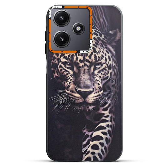 Dark Elegant Wild Creatures Printed Back Cases For Redmi 12 5G
