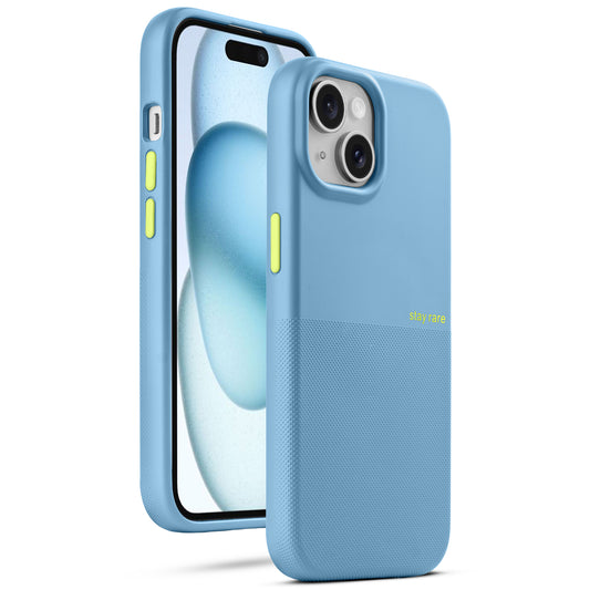 Premium Soft Silicone Back Cover for Apple iPhone 15 with Wireless Charging Support & Microfiber Interior