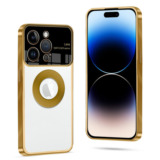 Clear Logo Cut Case with Raised Camera Guard for Apple iPhone 14 Pro
