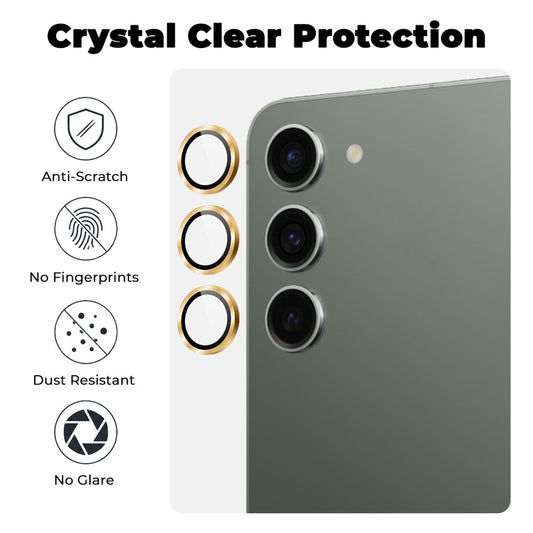 Camera Lens Protector For Samsung S23 5G, HD Clear Lens Guard