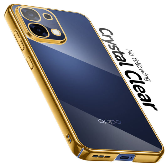 Shiny Edge Hard Case For Oppo F33 5G