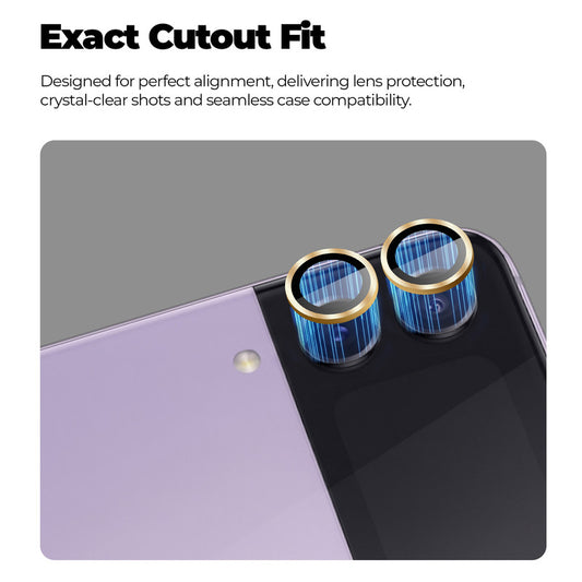Camera Lens Protector For Samsung Z Flip 4, HD Clear Lens Guard