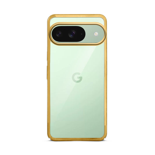 Crystal Clear Premium Shiny Edges Hard Back Case For Google Pixel 9 5G