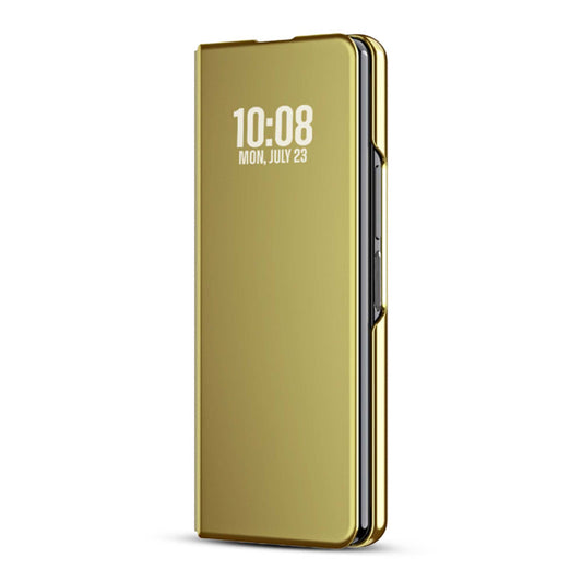 Sleek Flip Case for Samsung Z Fold 6 , Touch Mirror Cover with Auto Wake/Sleep (Not S View Compatible)