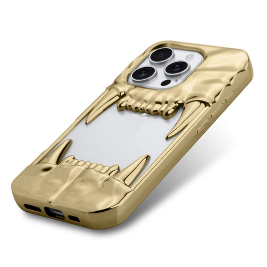 3D Tiger Fang Back Case for Apple iPhone 16 Pro, A Wild and Fearless Vibe