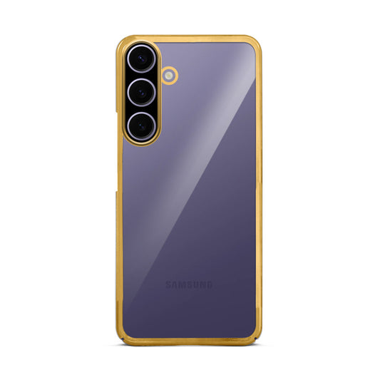 Crystal Clear Premium Case with Shiny Colorful Edges and Precise Cutouts for Samsung A56 5G