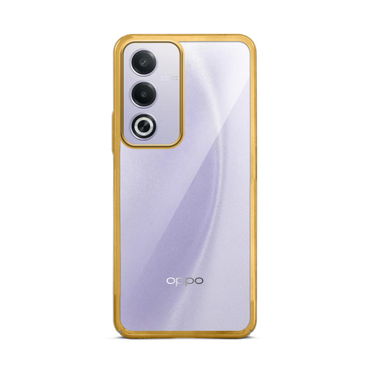 Crystal Clear Premium Shiny Edges Hard Back Case For Oppo A3 Pro 5G