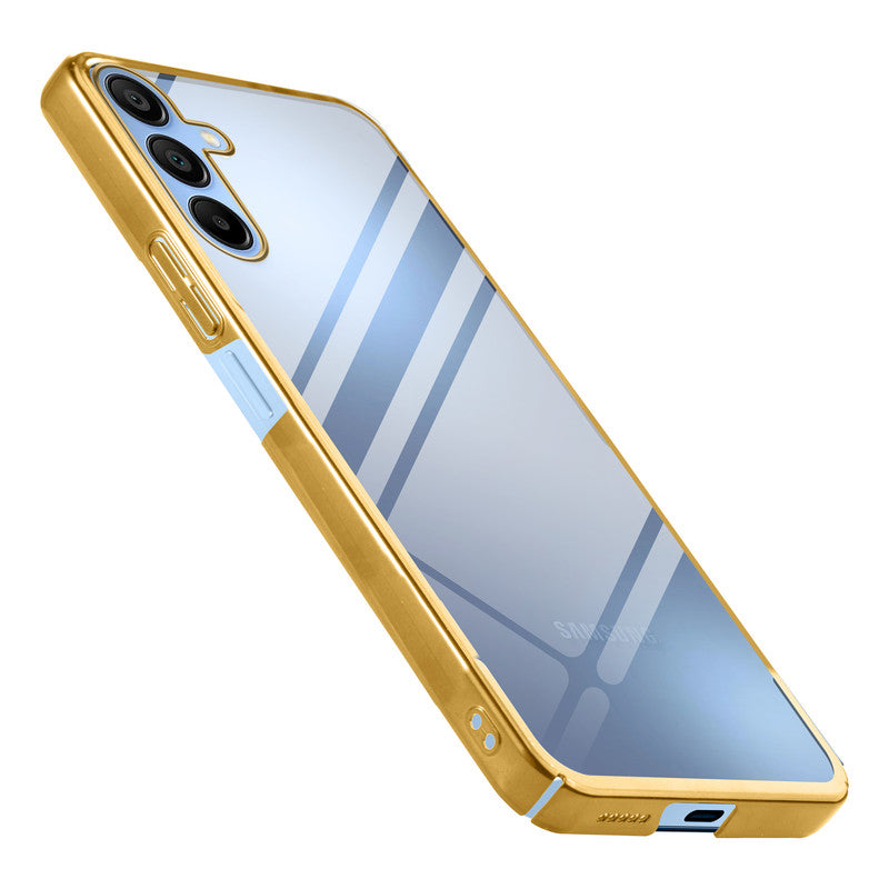 Transparent Edge Hard Case For Samsung F15 5G
