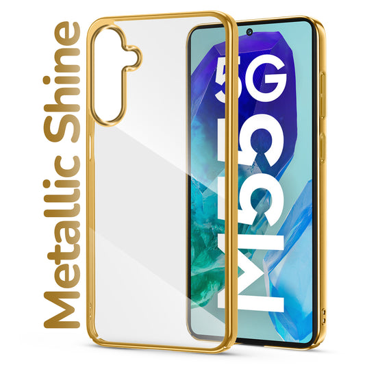 Transparent Edge Hard Case For Samsung M55 5G