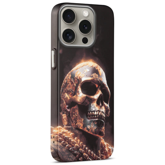 Nightfall Skull Cluster Design With Hard Back Case For Apple iPhone 15 Pro