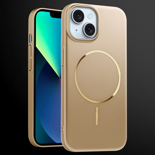 Slim Hard Shell Back Case for Apple iPhone 13 , Shiny Finish with Built in MagSafe Support