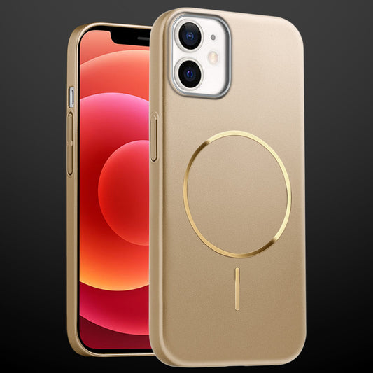Slim Hard Shell Back Case for Apple iPhone 12 , Shiny Finish with Built in MagSafe Support