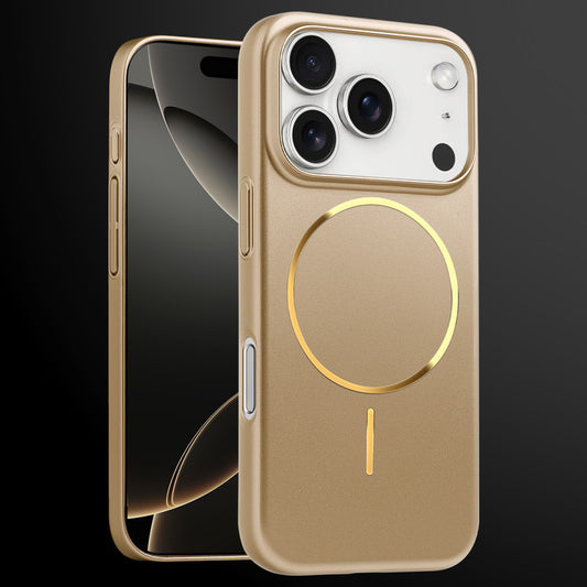 Slim Hard Shell Back Case for Apple iPhone 17 Pro , Shiny Finish with Built in MagSafe Support