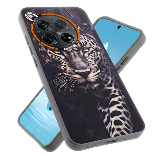 Dark Elegant Wild Creatures Printed Back Cases For OnePlus 12R 5g