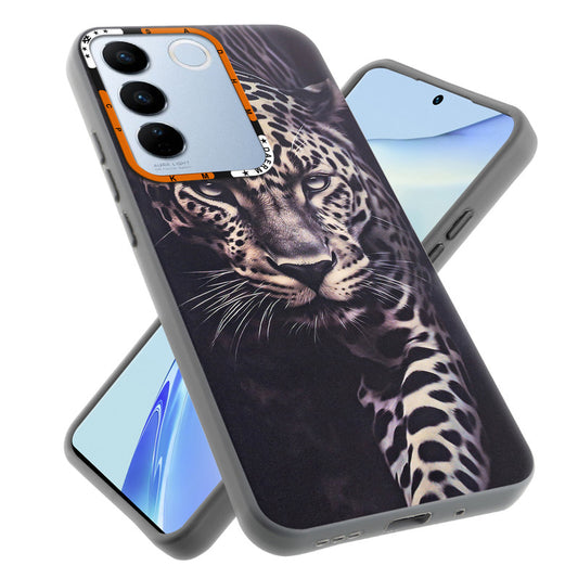 Dark Elegant Wild Creatures Printed Back Cases For Vivo V27 Pro 5G