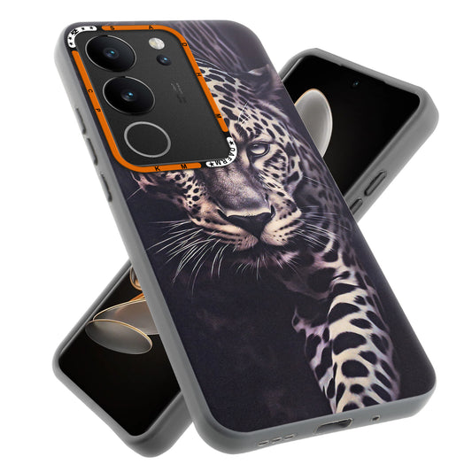 Dark Aesthetic Wild Animal Printed Back Cases For Vivo V29 5G