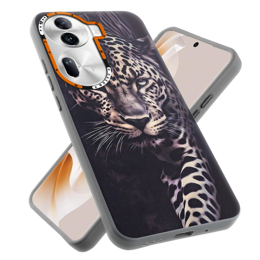 Dark Aesthetic Wild Animal Printed Back Cases For Oppo Reno 11 Pro 5G