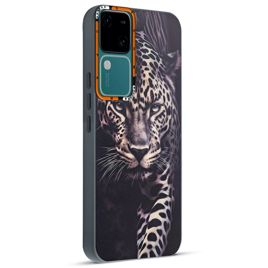 Dark Aesthetic Wild Animal Printed Back Cases For Vivo V30 5G
