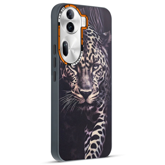 Dark Aesthetic Wild Animal Printed Back Cases For Oppo Reno 11 Pro 5G