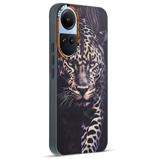 Dark Aesthetic Wild Animal Printed Back Cases For Oppo Reno 10 5G