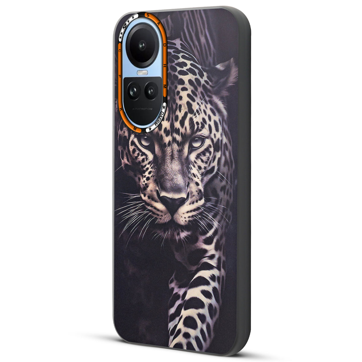 Dark Aesthetic Wild Animal Printed Back Cases For Oppo Reno 10 5G