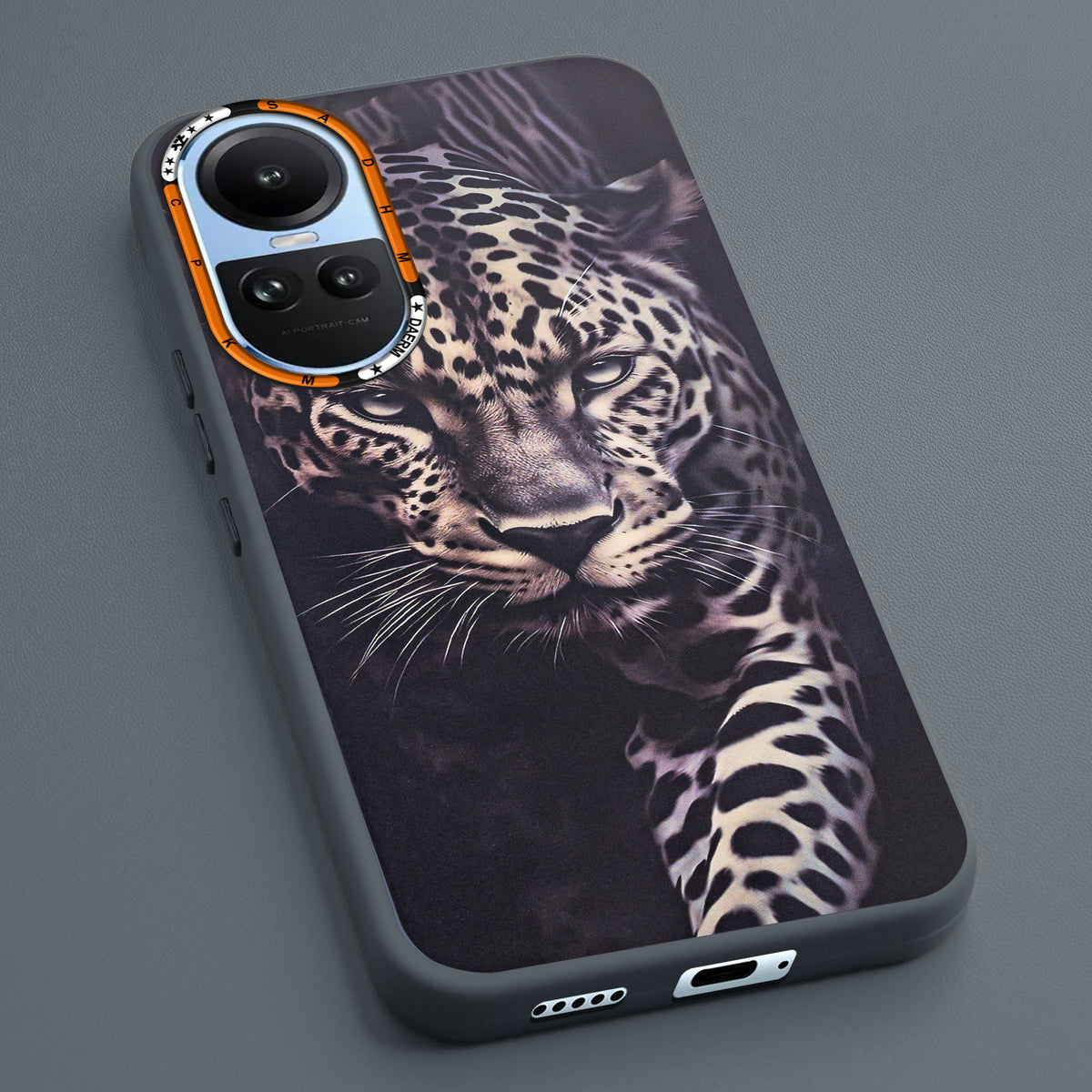 Dark Aesthetic Wild Animal Printed Back Cases For Oppo Reno 10 5G