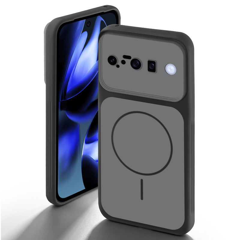 Dual tone silicone Black back cover for Google Pixel 10 5G showing camera protection and design