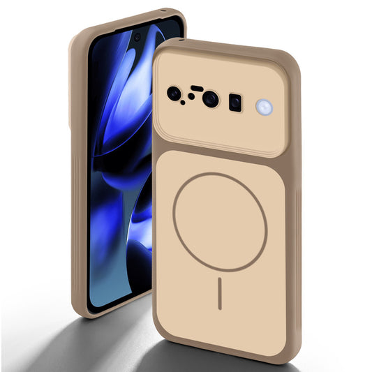Dual tone silicone Brown back cover for Google Pixel 10 5G showing camera protection and design