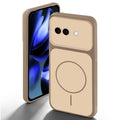 Dual tone silicone Brown back cover for Google Pixel 9A 5G showing camera protection and design