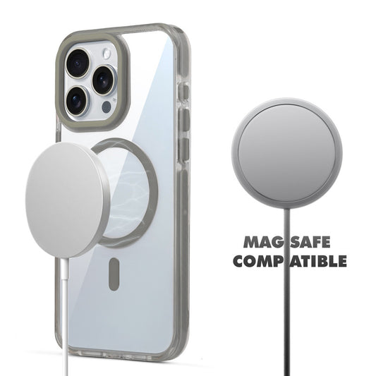 Grip-Line Frame Bumper Case For Apple iPhone 15 Pro Max