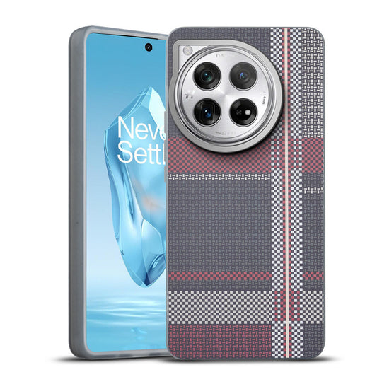 Elegant Hybrid Pattern Design Back Case For OnePlus 12R 5G