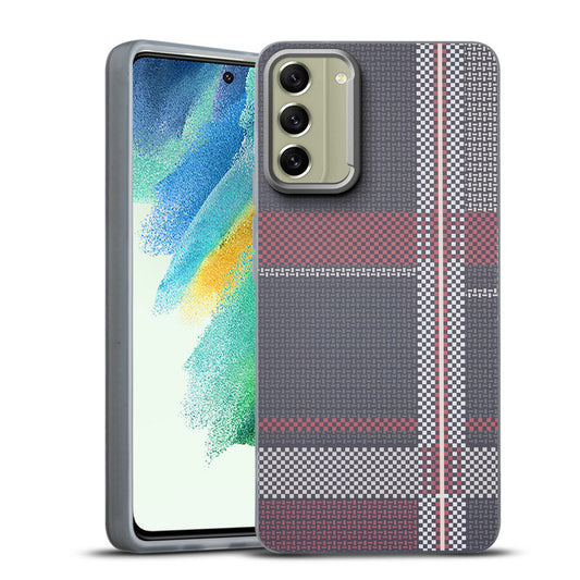 Elegant Hybrid Pattern Design Back Case For Samsung S21 FE 5G